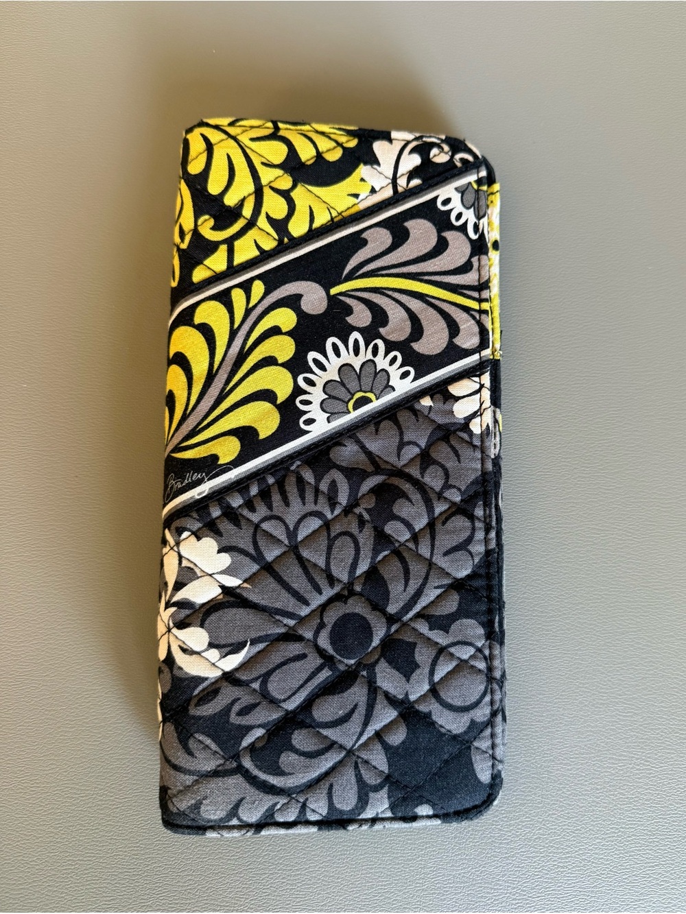 Vera Bradley Quilted Travel Wallet in Baroque
